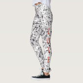 Love Dalmatian Black Spoted Leggings (Links)