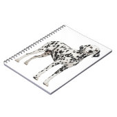 Love Dalmatian Puppy Dog - Spotfire Dog Notitieboek (Linkerzijde)
