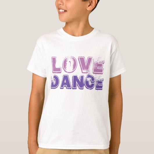 Love Dance Girls Tshirt Sweater (Voorkant)