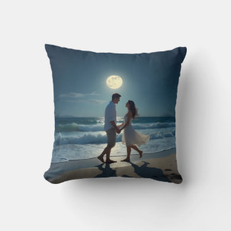 Love Dance Moon Pillow Kussen