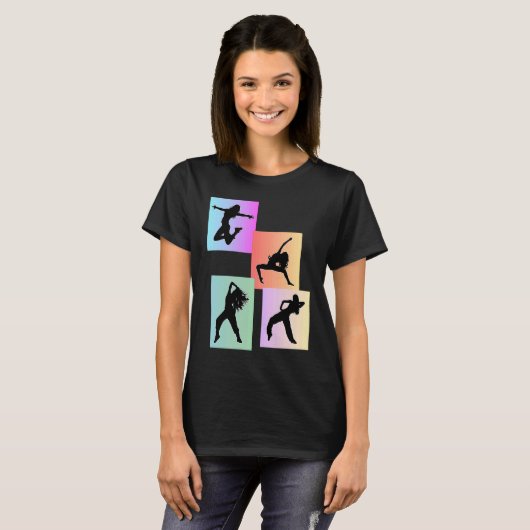 Love Dance Teacher Dancer Instructor T-shirt (Voorkant volledig)