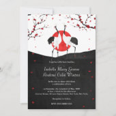 Love Dance - Wedding Invitation Kaart (Voorkant)