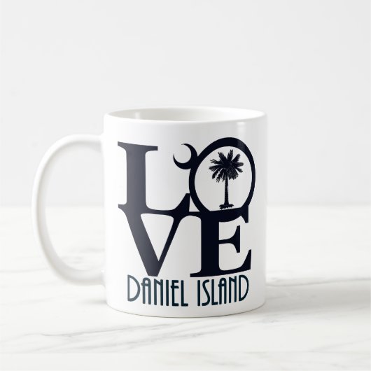 LOVE Daniel Island 11oz Koffiemok (Links)