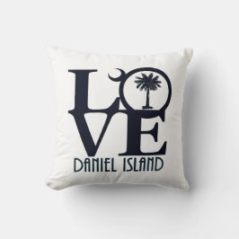LOVE Daniel Island South Carolina Kussen
