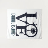 LOVE Daniel Island Wandkleed (Voorkant (horizontaal))