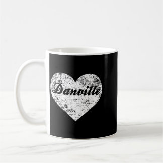 Love Danville T-shirt Grappig Schattig Virginia Ca Koffiemok