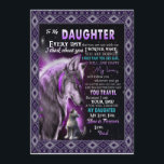 Love Daughter | Brief aan mijn dochter-liefde voor Kaart<br><div class="desc">Love Daughter | Aan mijn dochter is mijn liefde voor jou eeuwig liefde voor papa</div>