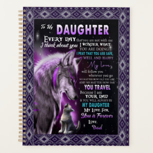 Love Daughter Brief aan mijn dochter-liefde voor Planner