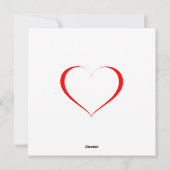 Love Day Holiday Card Feestdagenkaart (Achterkant)