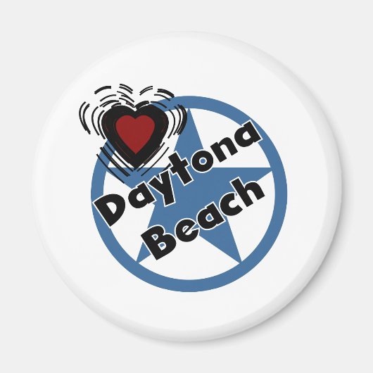 Love Daytona Beach Magneet (Voorkant)