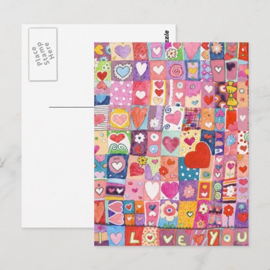 Love Daze Briefkaart (Voorkant / Achterkant)