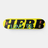 LOVE DE HERB JMT 7 3/4" Skateboard Dek (Horizontaal)