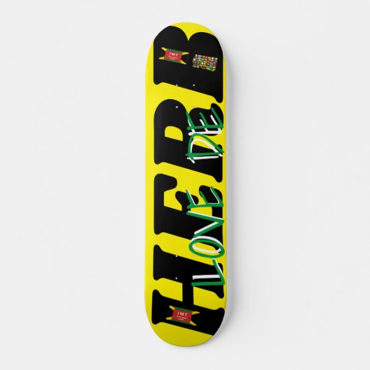 LOVE DE HERB JMT 7 3/4" Skateboard Dek (Voorkant)