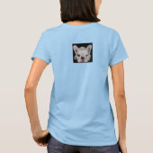 LOVE DEAF FRENCH BULLDOG T-SHIRT (Achterkant)