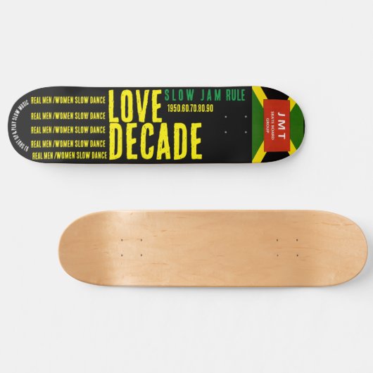 LOVE DECADE 8 1/4" Skateboard Deck (Horizontaal)