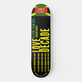 LOVE DECADE 8 1/4" Skateboarddek Persoonlijk Skateboard