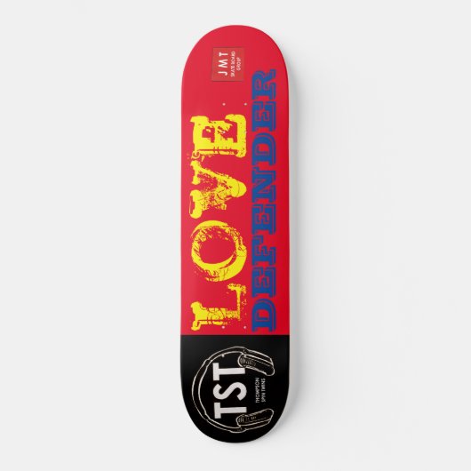 LOVE DEFENDER / JMT SKATEBOARDS (Voorkant)