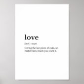 Love Definition Poster (Voorkant)