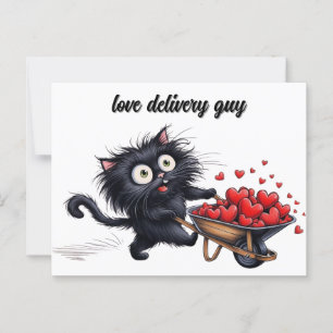 Love Delivery Guy Briefkaart