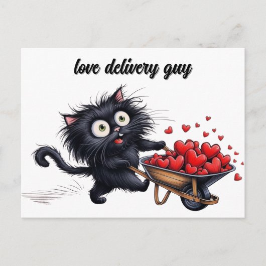 Love Delivery Guy Briefkaart (Voorkant)