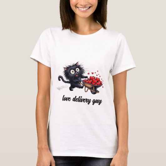 Love Delivery Guy T-shirt (Voorkant)