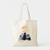 Love Demon Anime Slayers Love Tamayo Silhouette Ch Tote Bag (Achterkant)
