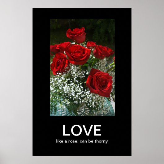 Love Demotivational Poster (Voorkant)