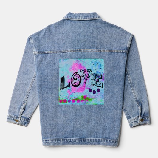 Love Denim Jas Denim Jacket (Achterkant)