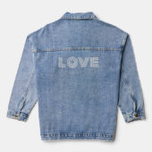 LOVE Denim Jas Jacket (Achterkant)