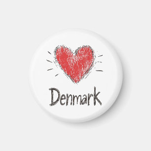 Love Denmark Magneet