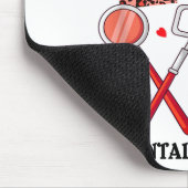 Love Dental Christmas Reindeer Dental Squad Xmas D Muismat (Hoek)