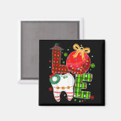 Love Dental Life Bauble Tooth Dentist Fall Christm Magneet (Voorkant / Achterkant)