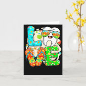 Love Dental Life Cute Tooth Flip Flops Summer Dent Kaart (Gele Bloem)
