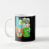 Love Dental Life Cute Tooth Flip Flops Summer Dent Koffiemok (Links)