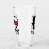 LOVE denton Texas Glas (Links)