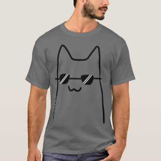 LOVE design power of love CAT friend T-shirt