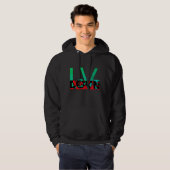 Love Design - Retro Green Editie Hoodie (Voorkant volledig)