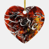 Love Design van Nathan Robert Simonson Keramisch Ornament (Voorkant)