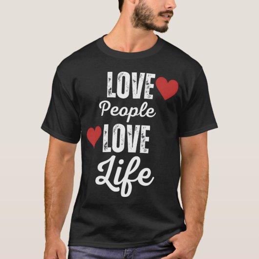 Love designTshirt gift for loved ones friends T-shirt (Voorkant)