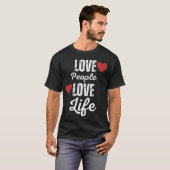 Love designTshirt gift for loved ones friends T-shirt (Voorkant volledig)