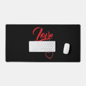 Love Desk Mat (Keyboard & Muis)