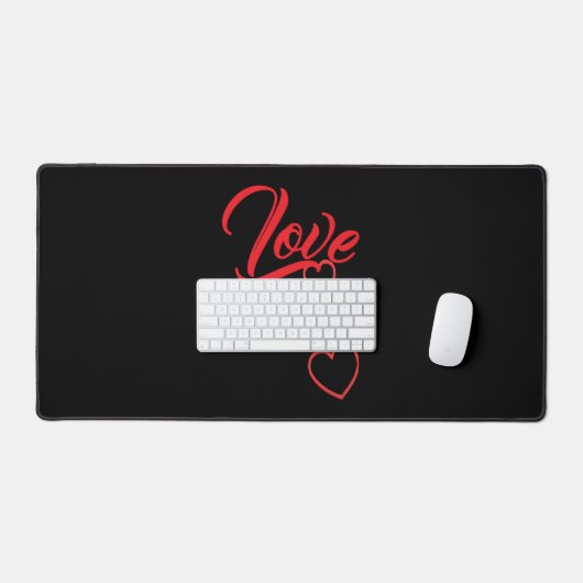 Love Desk Mat (Keyboard & Muis)