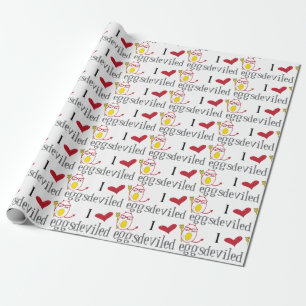 Love Deviled Eggs Cadeaupapier