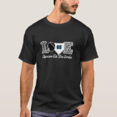 Love Deyvison De Los Santos Miami Baseball MLBPA T-shirt (Voorkant)
