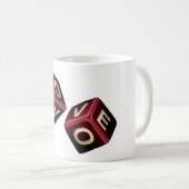 love dice koffiemok (Voorkant rechts)