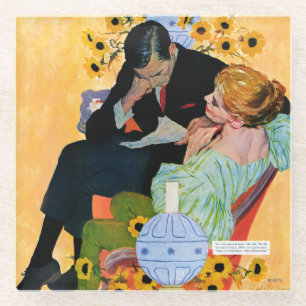 Love Dies langzaam Glazen Onderzetter