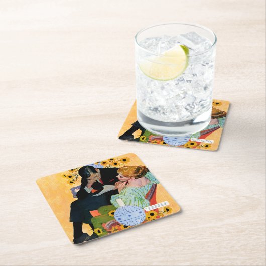 Love Dies langzaam Kartonnen Onderzetters (Insitu)