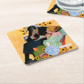 Love Dies langzaam Kartonnen Onderzetters (Schuin)