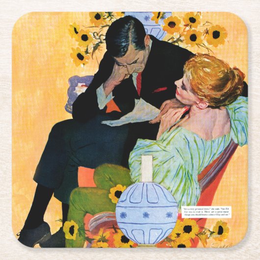 Love Dies langzaam Kartonnen Onderzetters (Voorkant)