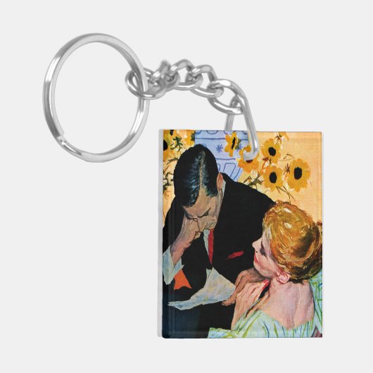 Love Dies langzaam Sleutelhanger (Voorkant Links)